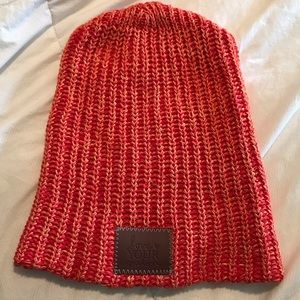 Red / Yellow Love Your Melon Beanie